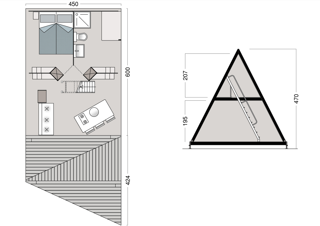 Tenda Luxury Lodge con Jacuzzi