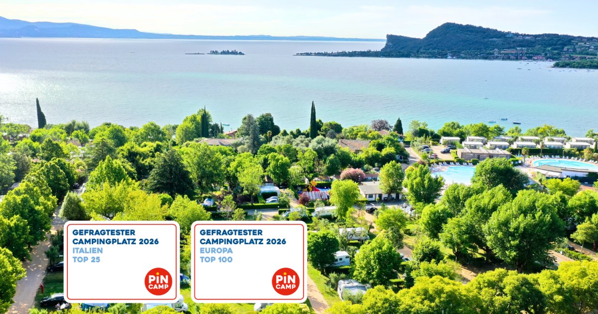 TOP 100 Camping Europa 2025 | Europa Silvella Gardasee