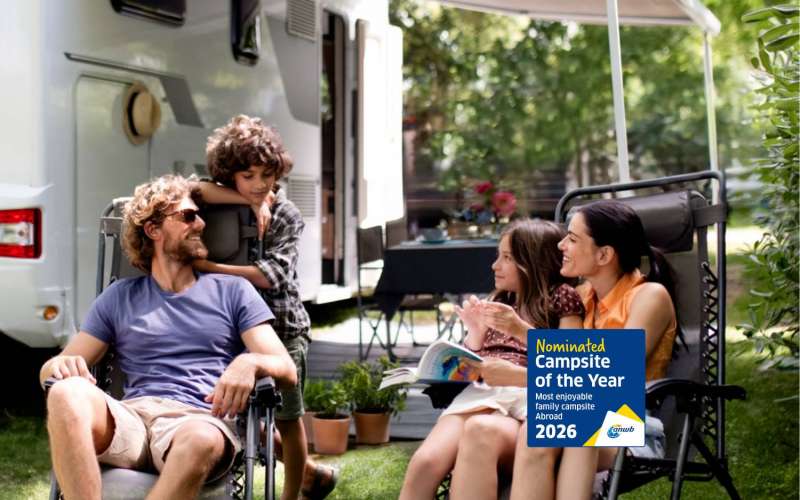 Wir gehören zu den Finalisten des ANWB Campingplatzes des Jahres 2026!