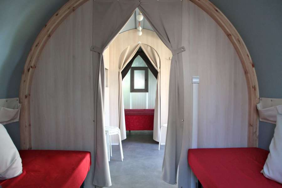 Campingplatz Gardasee mit Zelt 2 Schlafzimmer für Urlaub mit Hund 2
