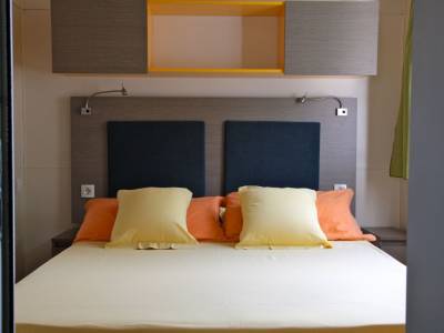 Campingplatz Gardasee mit Mobilheim 2 Schlafzimmer und 2 Privatbädern 