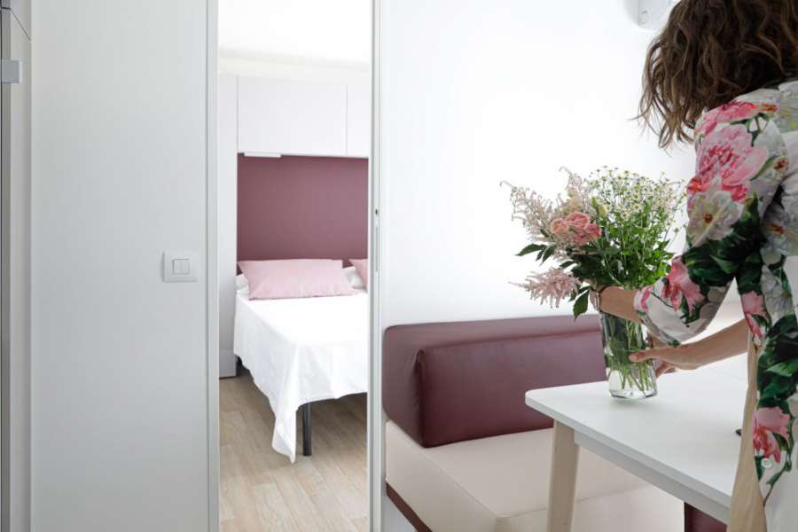 Camping Gardasee mit Mobilheim mit privatem Jacuzzi 5