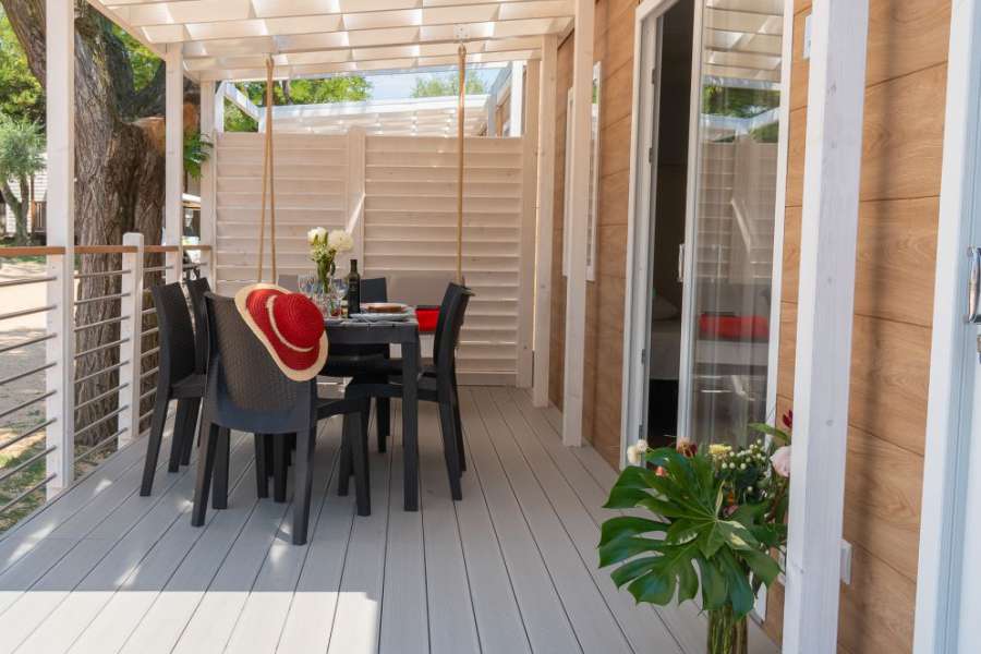 Campingplatz Gardasee mit Mobilheim 3 Schlafzimmer 2