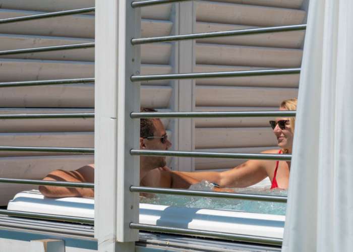 Camping Gardasee mit Mobilheim mit privatem Jacuzzi 1