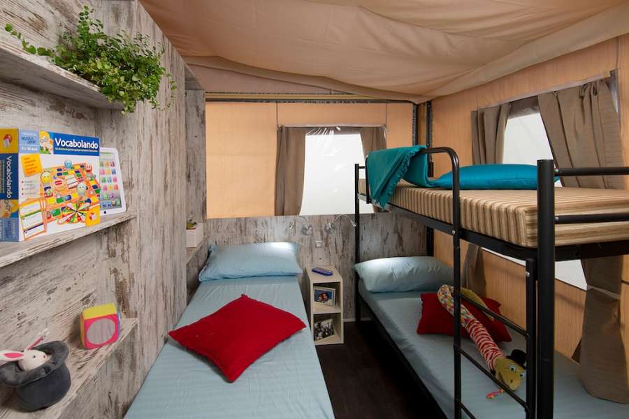 Camping Glamping Lake Garda with tent with air condition and private bathroom 10