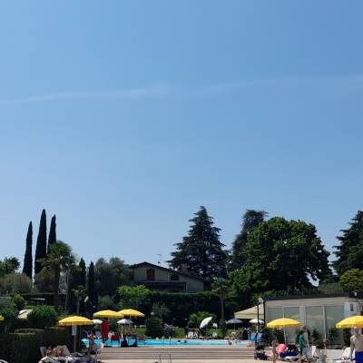 View from the pool