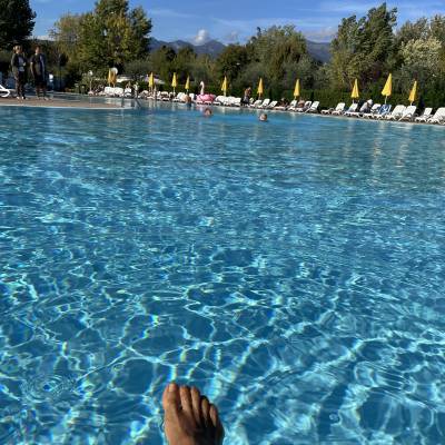 Relaxen am Pool 